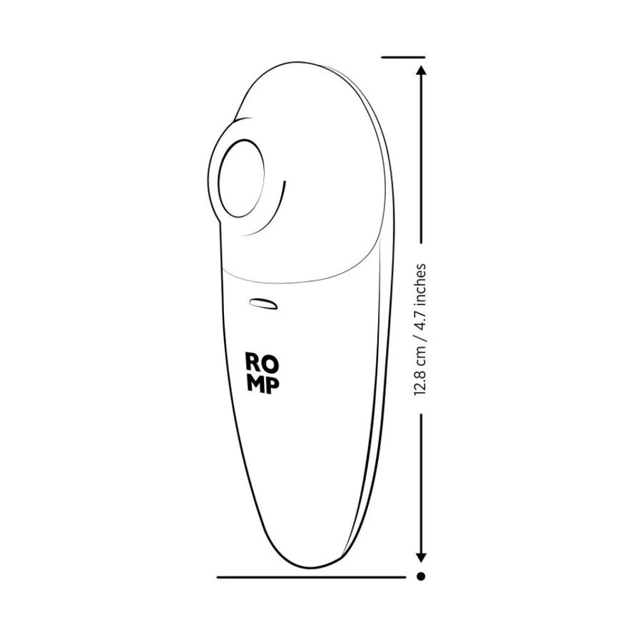 ROMP - SWITCH X STIMOLATORE CLITORIDEO 6 LIVELLI ARANCIONE